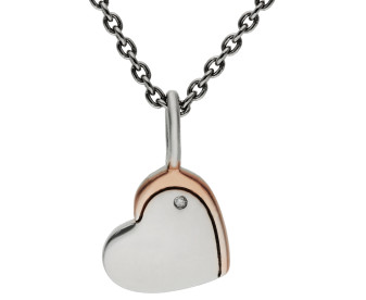 Children's Sterling Silver Heart Necklace