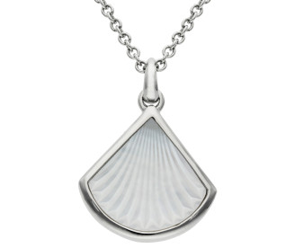 Sterling Silver & Mother Of Pearl Pendant