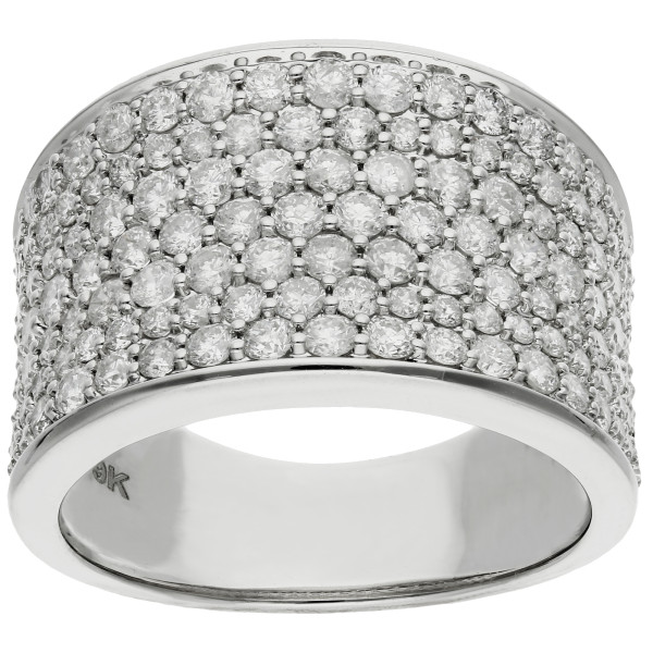 9ct White Gold 2.00ct Diamond Cocktail Ring