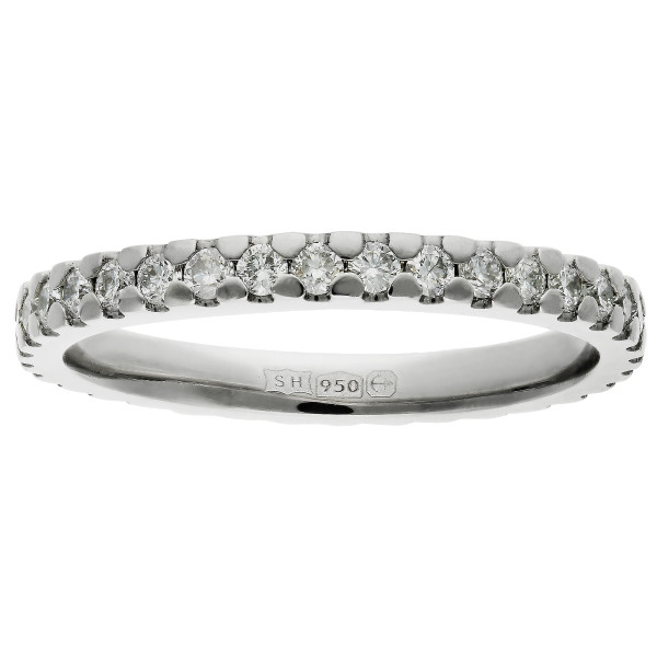 Platinum 0.50ct Full Eternity Ring