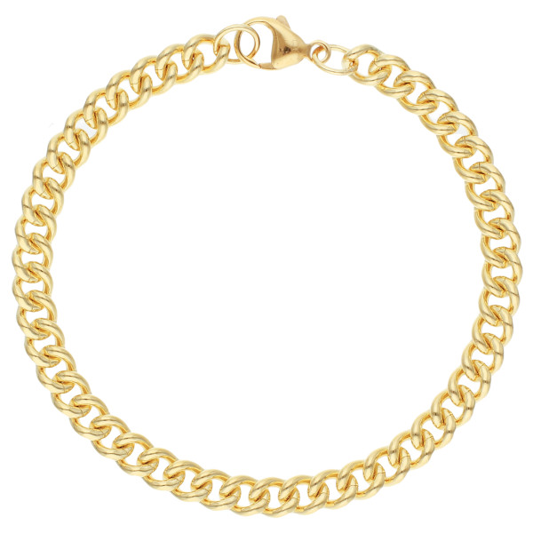 18ct Yellow Gold Curb Bracelet