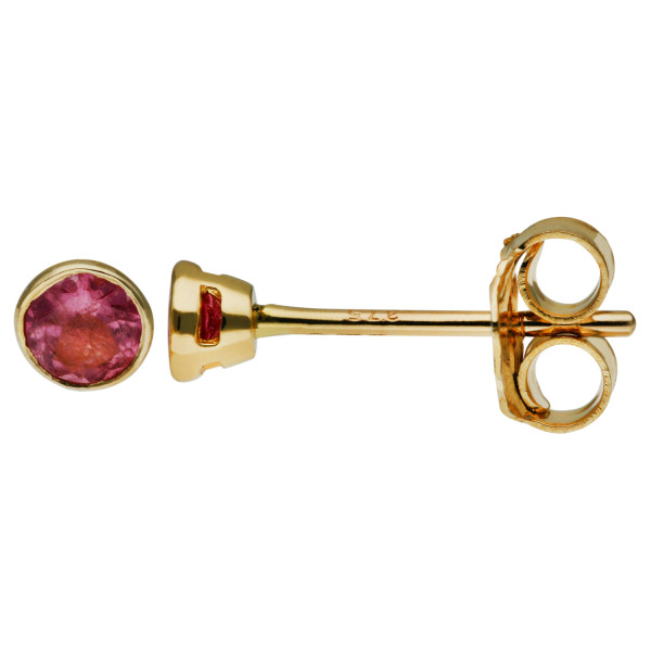 9ct Gold 0.20ct Tourmaline Stud Earrings