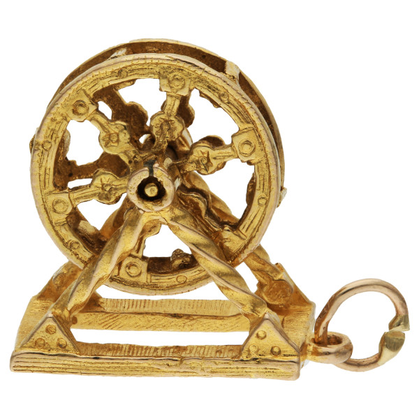 Pre-Owned 9ct Yellow Gold Ferris Wheel Charm