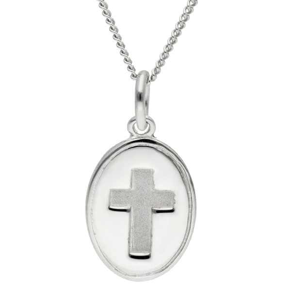 Children's Sterling Silver Cross Pendant