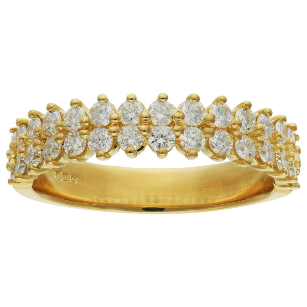 18ct Yellow Gold 0.80ct Diamond Wedding Band
