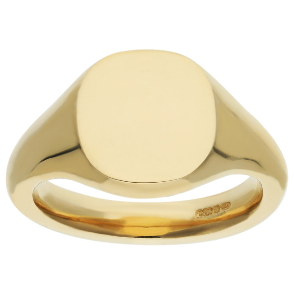 9ct Yellow Gold Signet Ring