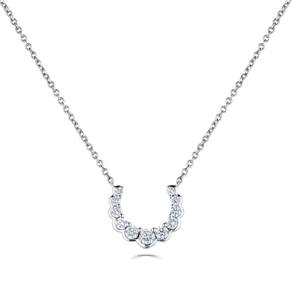 18ct White Gold 0.50ct Diamond Necklace
