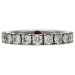 Platinum 1.00ct Half Eternity Ring