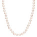 9ct White Gold 7-7.5mm White Round Cultured River Pearl Necklace