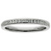 Platinum Diamond Half Eternity Ring