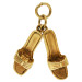 9ct Yellow Gold Shoes Charm