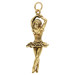 Pre-Owned 9ct Yellow Gold Ballerina Charm