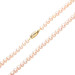 9ct Yellow Gold 5-5.5mm White Round Cultured River Pearl Necklace