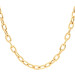 9ct Yellow Gold Oval Link Chain Necklace