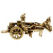 Vintage 9ct Yellow Gold Milk Wagon Charm