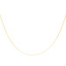 Children's 9ct Yellow Gold 0.80mm Diamond Cut 14 Inch Curb Chain