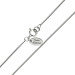 Sterling Silver & Diamond Children's Rainbow Necklace