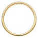 9ct Yellow Gold 0.24ct Diamond Half Eternity Ring