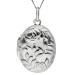 Sterling Silver Rose Locket