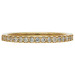 9ct Yellow Gold 0.24ct Diamond Half Eternity Ring