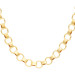 9ct Yellow Gold Circle Link Chain Necklace
