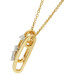 18ct Yellow Gold 0.25ct Diamond Pendant