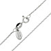 Sterling Silver & Diamond Children's Cross Necklace