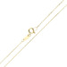  9ct Yellow Gold Identity Necklace