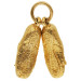 9ct Yellow Gold Ballet Pumps Charm