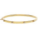 Children's 9ct Yellow Gold Cubic Zirconia Bangle