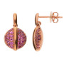 9ct Rose Gold Garnet Jewellery Set