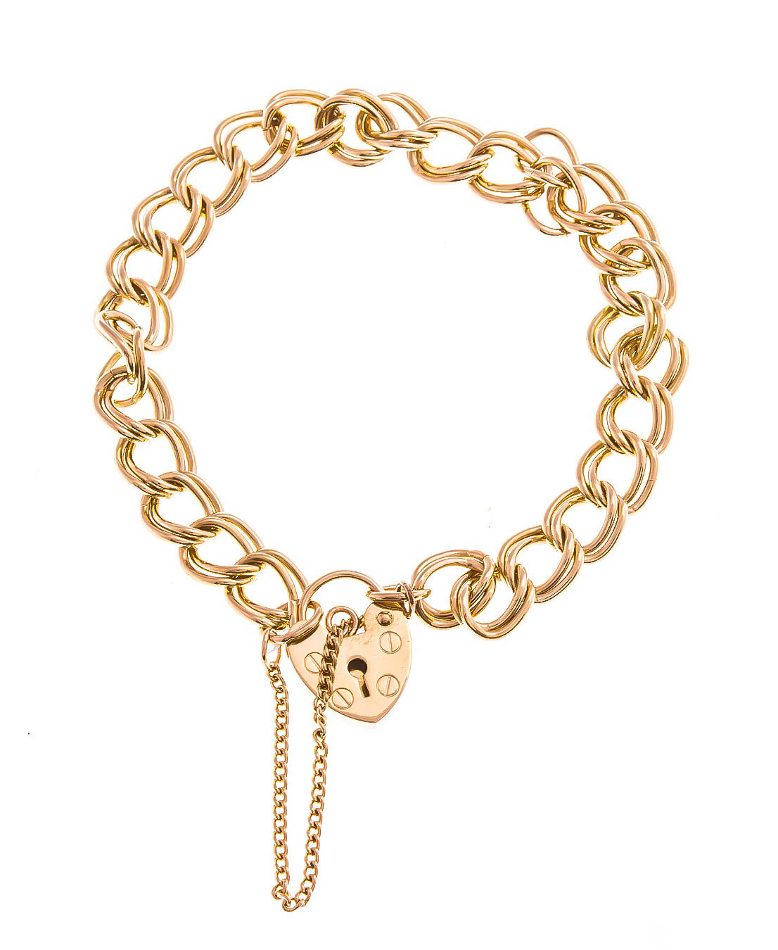 Pre-Owned 9ct Gold French Curb Bracelet | Buy Online | Free and Fast UK ...